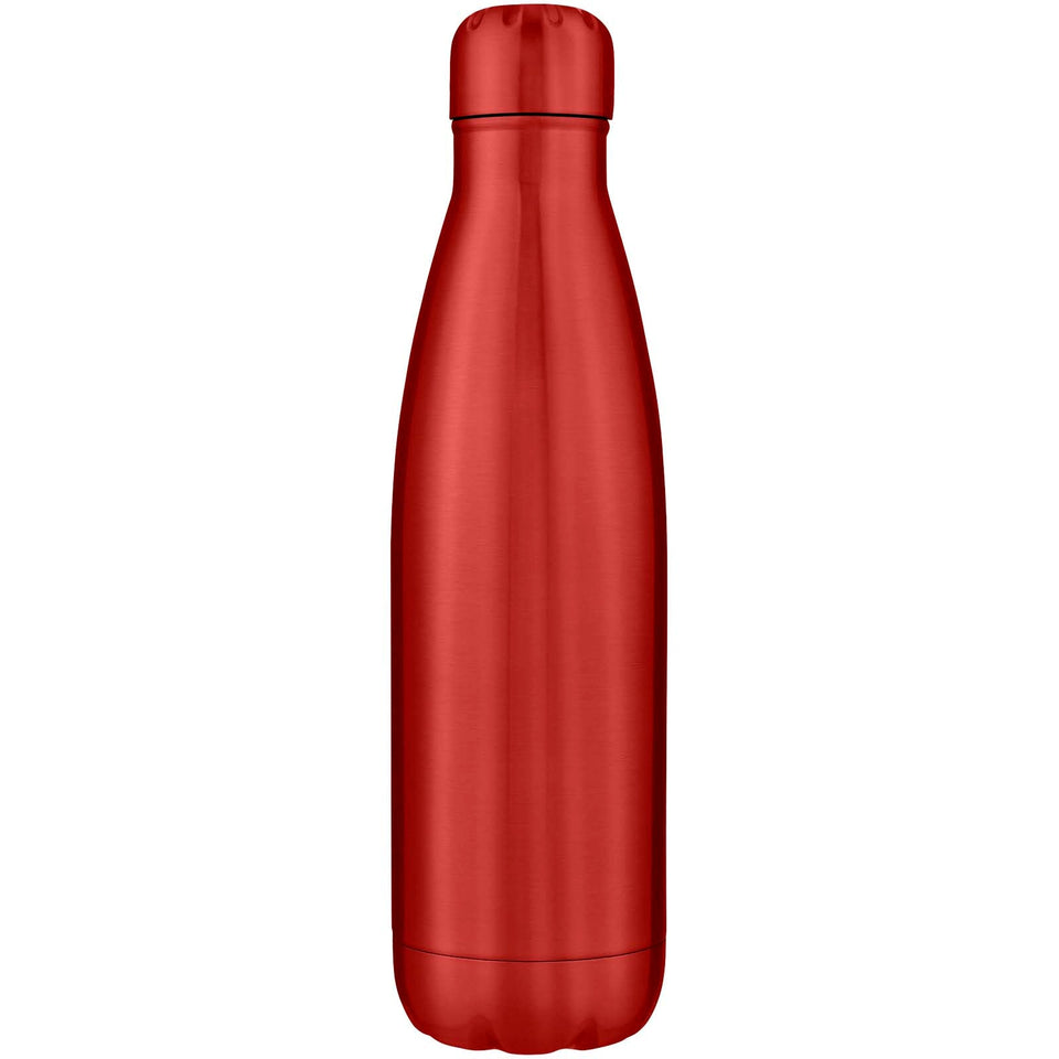 Borraccia termica in acciaio inossidabile con isolamento sottovuoto da 500 ml Cove personalizzato con logo - Pubblienne