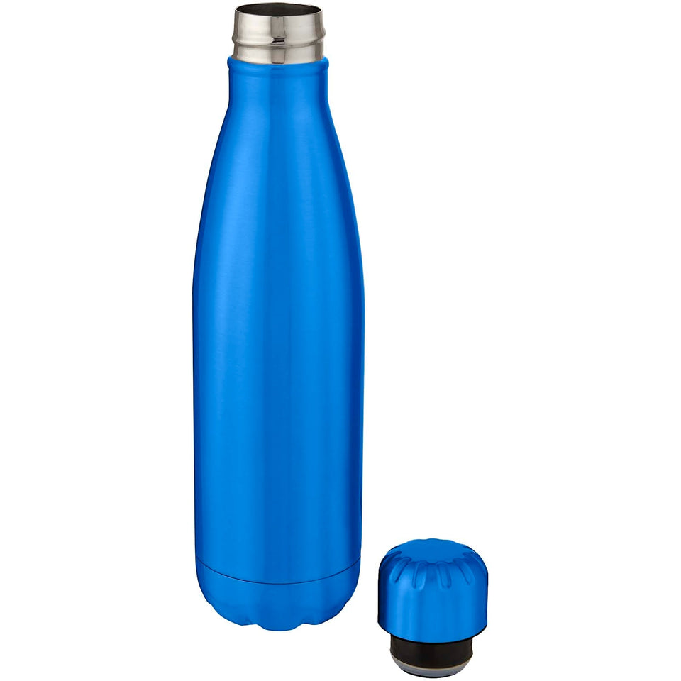 Borraccia termica in acciaio inossidabile con isolamento sottovuoto da 500 ml Cove personalizzato con logo - Pubblienne