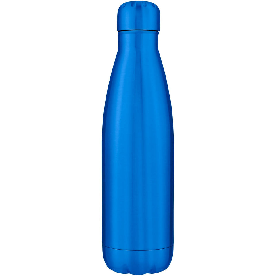 Borraccia termica in acciaio inossidabile con isolamento sottovuoto da 500 ml Cove personalizzato con logo - Pubblienne