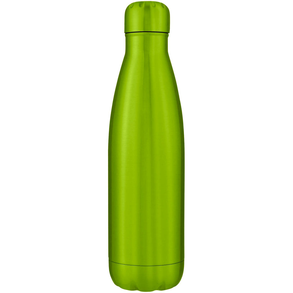 Borraccia termica in acciaio inossidabile con isolamento sottovuoto da 500 ml Cove personalizzato con logo - Pubblienne