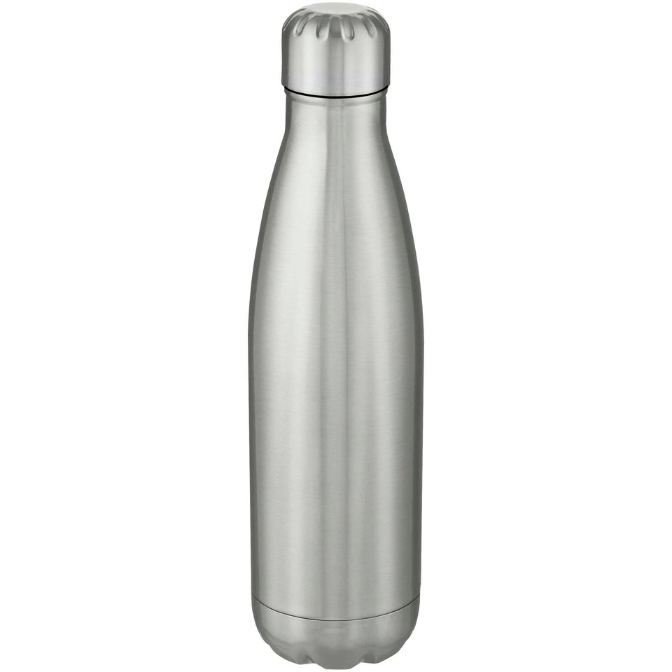 Borraccia termica in acciaio inossidabile con isolamento sottovuoto da 500 ml Cove personalizzato con logo - Pubblienne