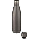 Borraccia termica in acciaio inossidabile con isolamento sottovuoto da 500 ml Cove personalizzato con logo - Pubblienne