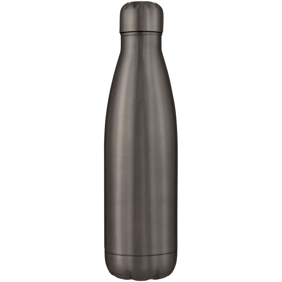 Borraccia termica in acciaio inossidabile con isolamento sottovuoto da 500 ml Cove personalizzato con logo - Pubblienne