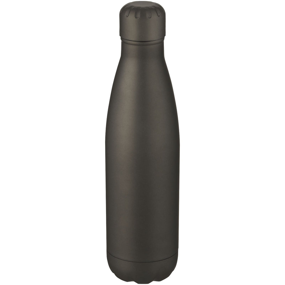 Borraccia termica in acciaio inossidabile con isolamento sottovuoto da 500 ml Cove personalizzato con logo - Pubblienne