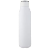 Bottiglia Marka da 600 ml con isolamento sottovuoto in rame e anello in metallo personalizzato con logo - Pubblienne