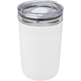 Bicchiere Bello da 420 ml in vetro con parete esterna in plastica riciclata personalizzato con logo - Pubblienne