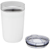 Bicchiere Bello da 420 ml in vetro con parete esterna in plastica riciclata personalizzato con logo - Pubblienne