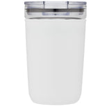 Bicchiere Bello da 420 ml in vetro con parete esterna in plastica riciclata personalizzato con logo - Pubblienne