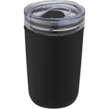 Bicchiere Bello da 420 ml in vetro con parete esterna in plastica riciclata personalizzato con logo - Pubblienne