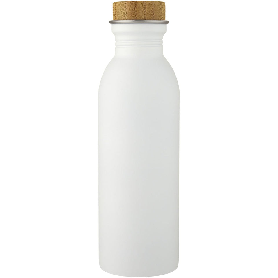 Borraccia sportiva Kalix da 650 ml in acciaio inossidabile personalizzato con logo - Pubblienne