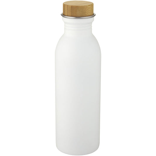 Borraccia sportiva Kalix da 650 ml in acciaio inossidabile personalizzato con logo - Pubblienne