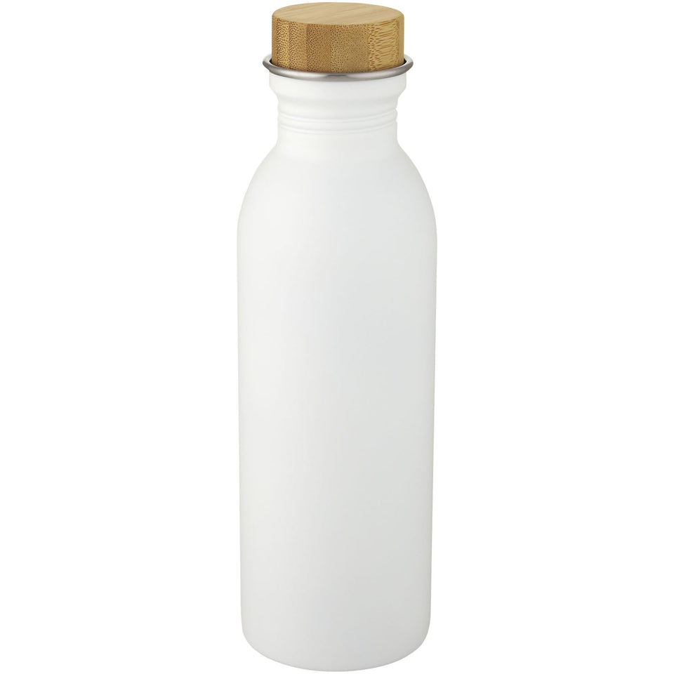 Borraccia sportiva Kalix da 650 ml in acciaio inossidabile personalizzato con logo - Pubblienne