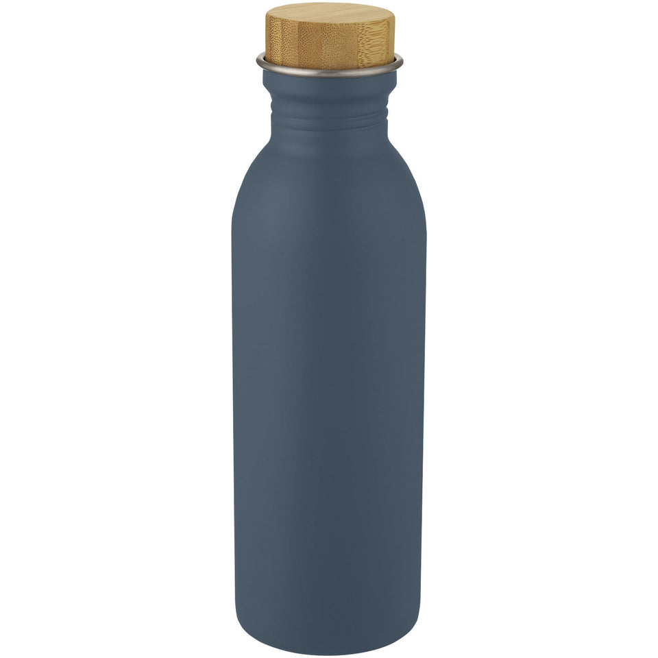 Borraccia sportiva Kalix da 650 ml in acciaio inossidabile personalizzato con logo - Pubblienne