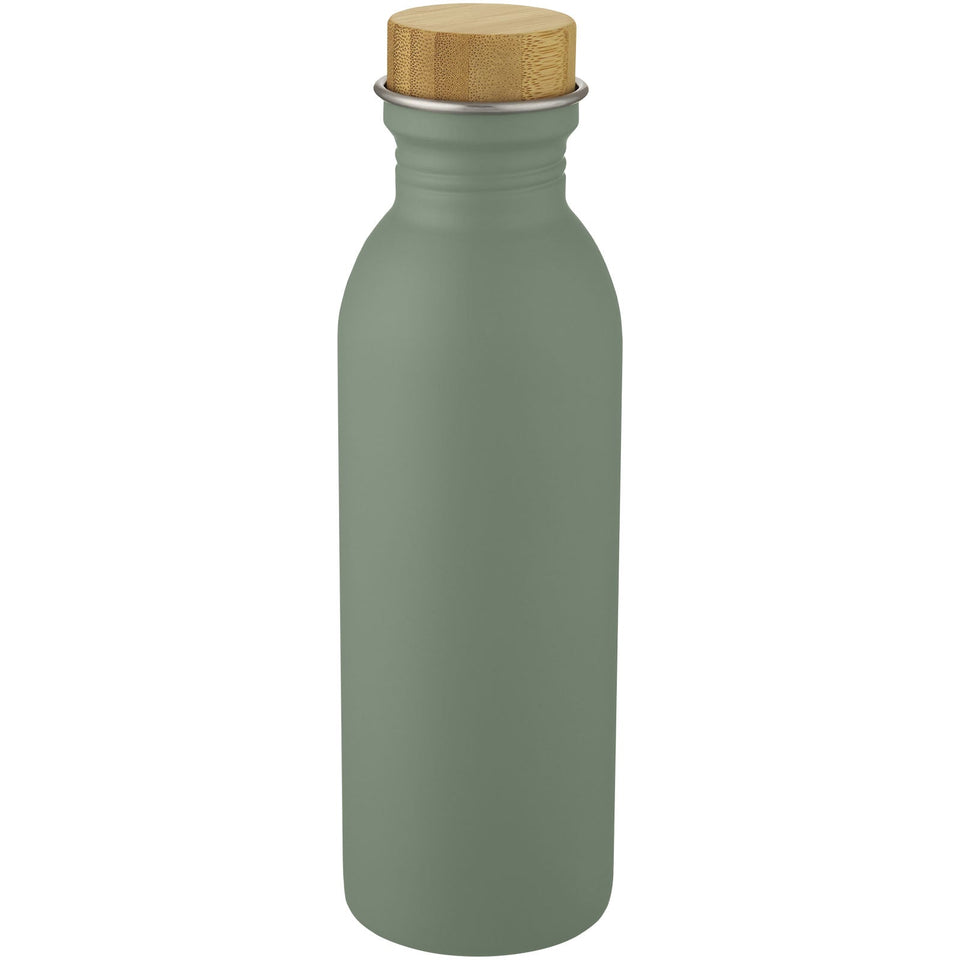 Borraccia sportiva Kalix da 650 ml in acciaio inossidabile personalizzato con logo - Pubblienne
