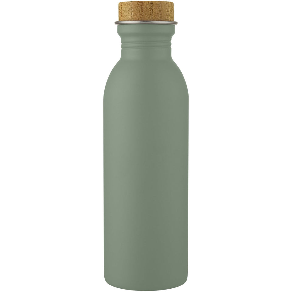 Borraccia sportiva Kalix da 650 ml in acciaio inossidabile personalizzato con logo - Pubblienne