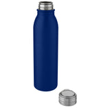 Borraccia sportiva Harper da 700 ml in acciaio inossidabile con anello in metallo personalizzato con logo - Pubblienne