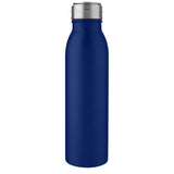 Borraccia sportiva Harper da 700 ml in acciaio inossidabile con anello in metallo personalizzato con logo - Pubblienne