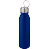 Borraccia sportiva Harper da 700 ml in acciaio inossidabile con anello in metallo personalizzato con logo - Pubblienne