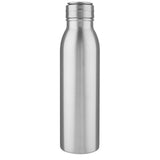 Borraccia sportiva Harper da 700 ml in acciaio inossidabile con anello in metallo personalizzato con logo - Pubblienne