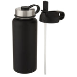 Borraccia sportiva Supra da 1l con isolamento sottovuoto in rame con 2 coperchi personalizzato con logo - Pubblienne