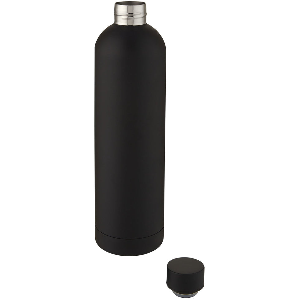 Bottiglia Spring da 1 litro con isolamento sottovuoto in rame personalizzato con logo - Pubblienne