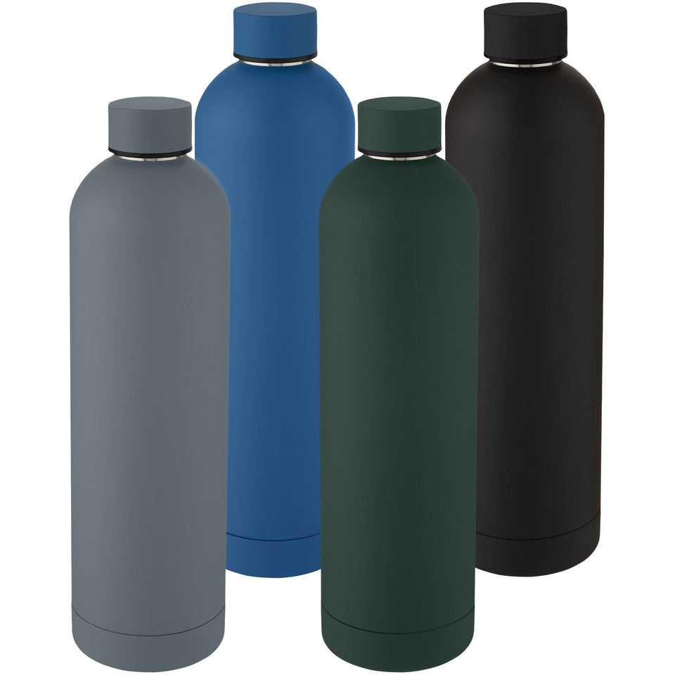 Bottiglia Spring da 1 litro con isolamento sottovuoto in rame personalizzato con logo - Pubblienne
