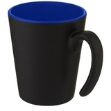 Tazza in ceramica Oli da 360 ml con manico personalizzato con logo - Pubblienne