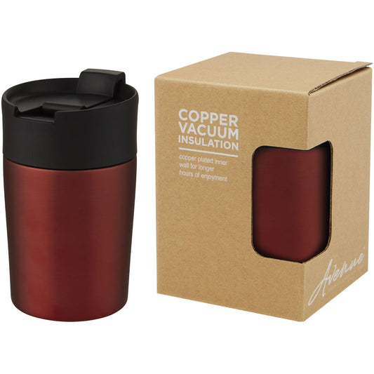 Bicchiere termico Jetta da 180 ml con isolamento sottovuoto in rame personalizzato con logo - Pubblienne