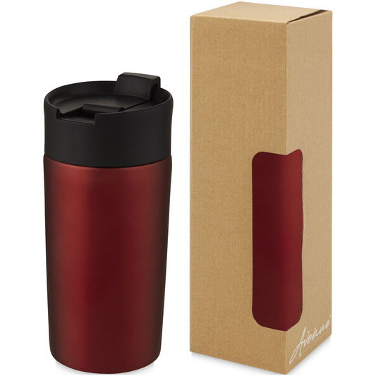 Bicchiere termico Jetta da 330 ml con isolamento sottovuoto in rame personalizzato con logo - Pubblienne