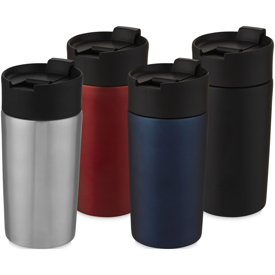 Bicchiere termico Jetta da 330 ml con isolamento sottovuoto in rame personalizzato con logo - Pubblienne