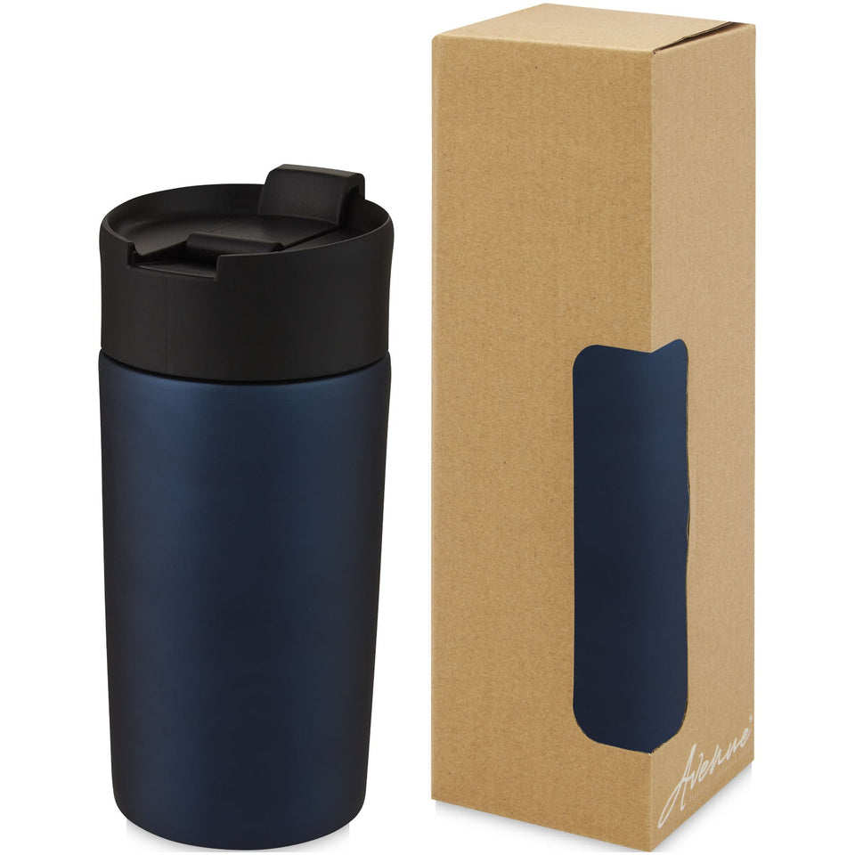 Bicchiere termico Jetta da 330 ml con isolamento sottovuoto in rame personalizzato con logo - Pubblienne