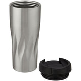 Bicchiere termico con isolamento sottovuoto in rame da 450 ml Waves personalizzato con logo - Pubblienne
