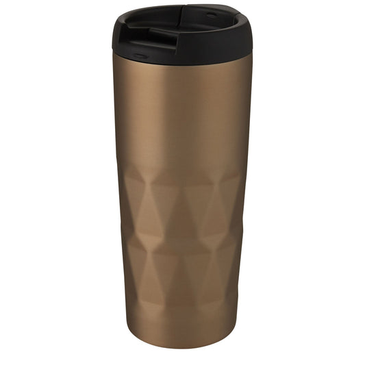 Bicchiere termico da 450 ml con isolamento sottovuoto in rame Prism personalizzato con logo - Pubblienne