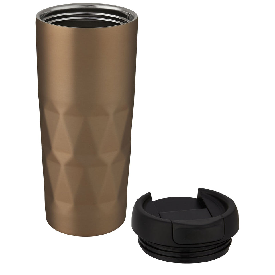 Bicchiere termico da 450 ml con isolamento sottovuoto in rame Prism personalizzato con logo - Pubblienne