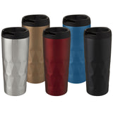 Bicchiere termico da 450 ml con isolamento sottovuoto in rame Prism personalizzato con logo - Pubblienne