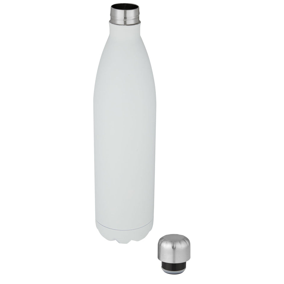 Borraccia termica in acciaio inossidabile con isolamento sottovuoto da 1 L Cove personalizzato con logo - Pubblienne