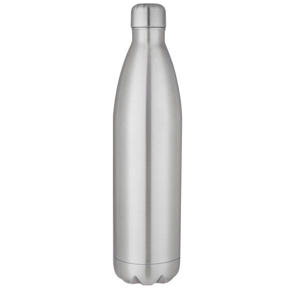 Borraccia termica in acciaio inossidabile con isolamento sottovuoto da 1 L Cove personalizzato con logo - Pubblienne