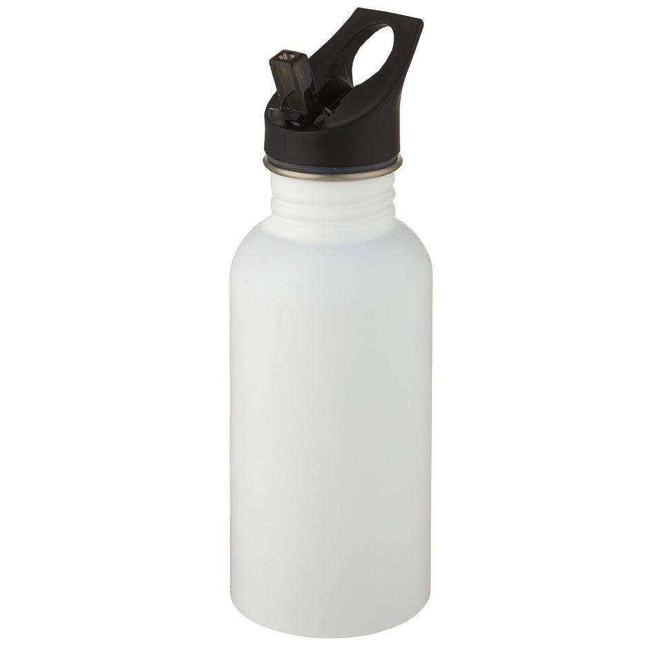 Borraccia sportiva Lexi da 500 ml in acciaio inossidabile personalizzato con logo - Pubblienne