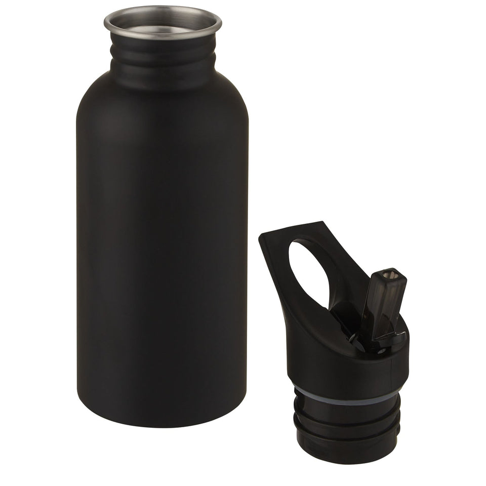 Borraccia sportiva Lexi da 500 ml in acciaio inossidabile personalizzato con logo - Pubblienne