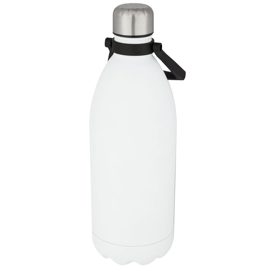 Bottiglia Cove in acciaio inossidabile da 1,5 l con isolamento sottovuoto personalizzato con logo - Pubblienne