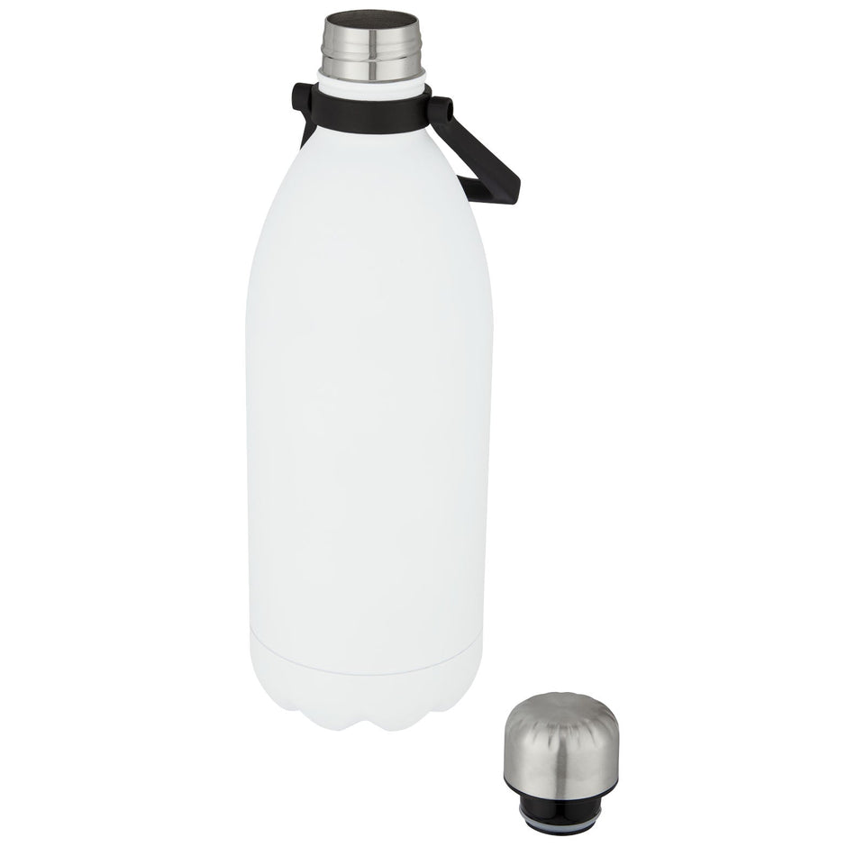 Bottiglia Cove in acciaio inossidabile da 1,5 l con isolamento sottovuoto personalizzato con logo - Pubblienne