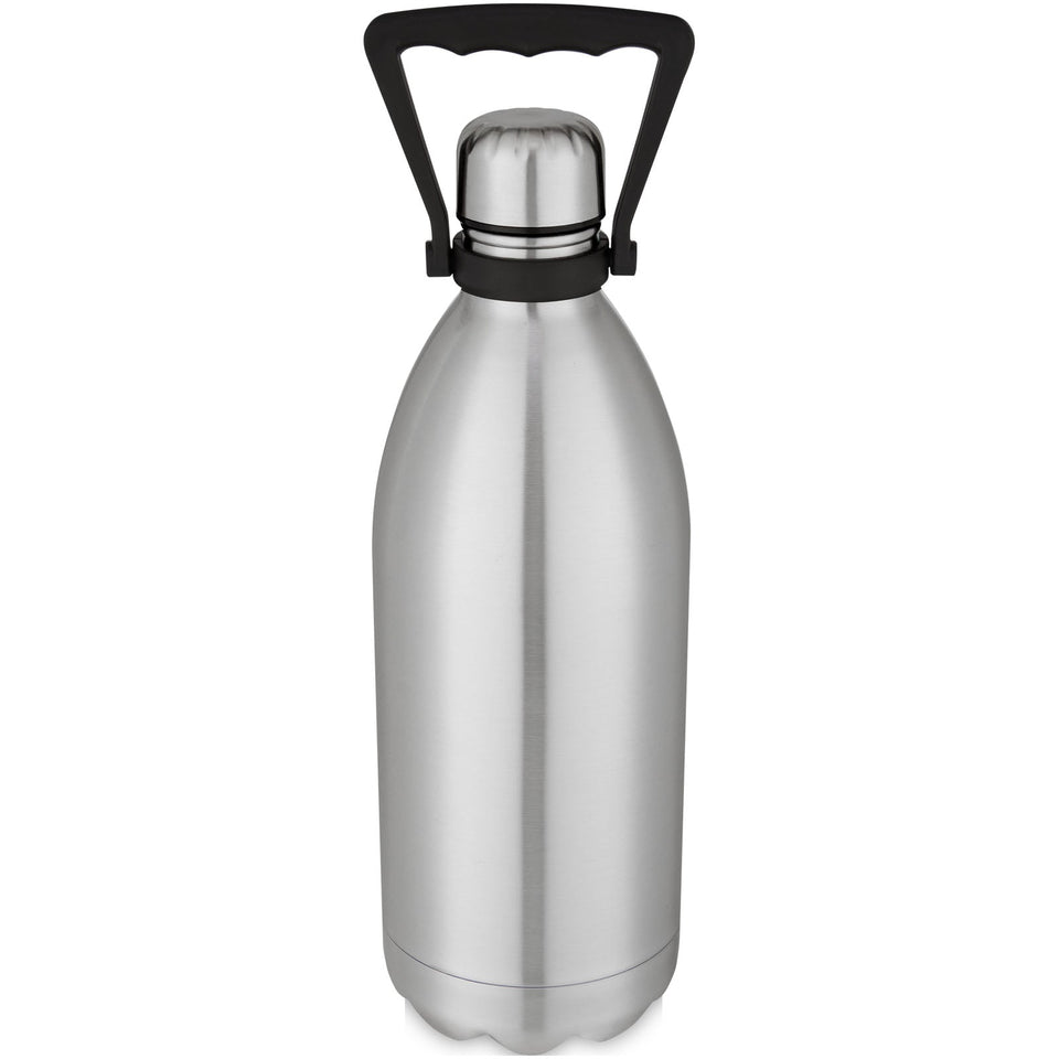 Bottiglia Cove in acciaio inossidabile da 1,5 l con isolamento sottovuoto personalizzato con logo - Pubblienne