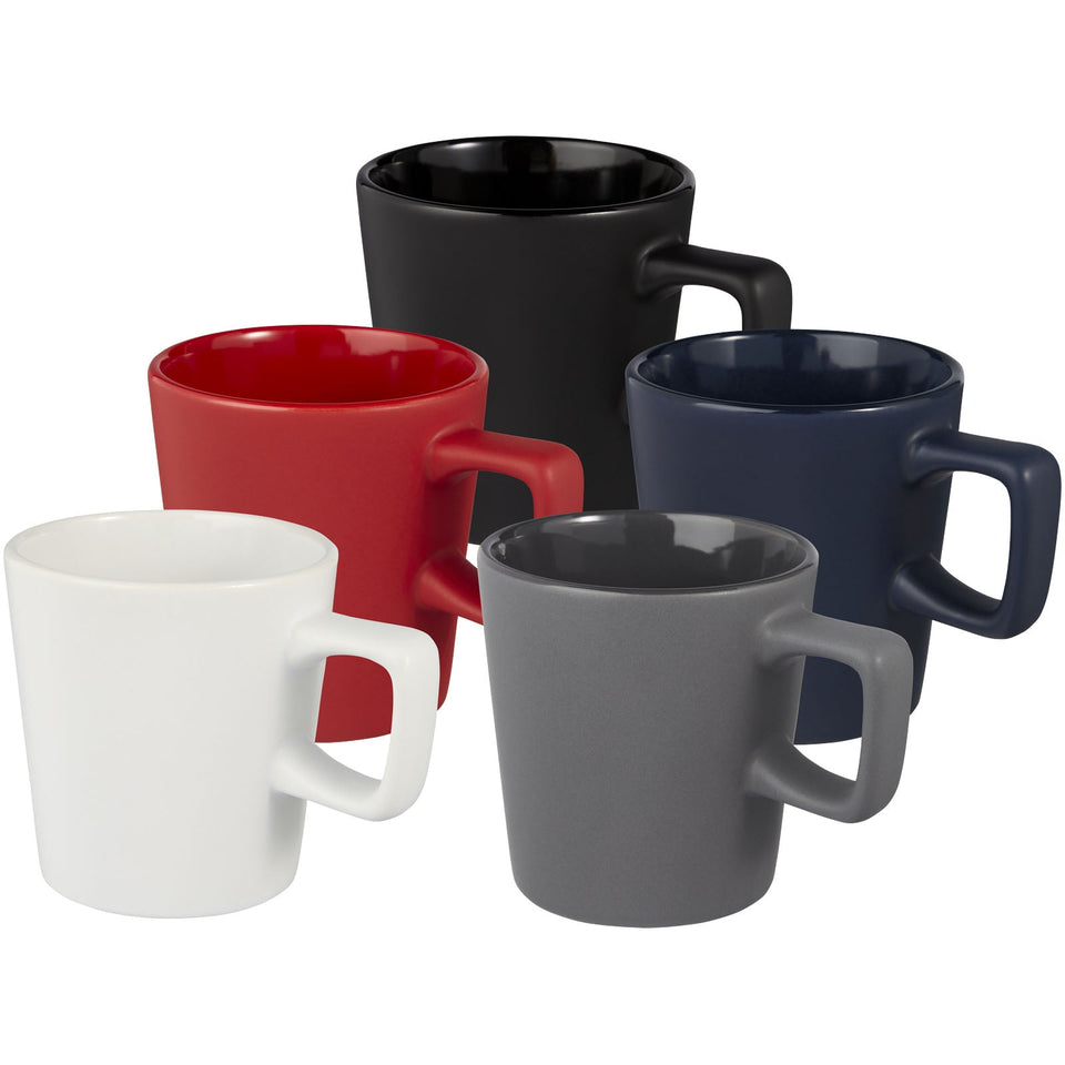 Tazza in ceramica Ross da 280 ml personalizzato con logo - Pubblienne