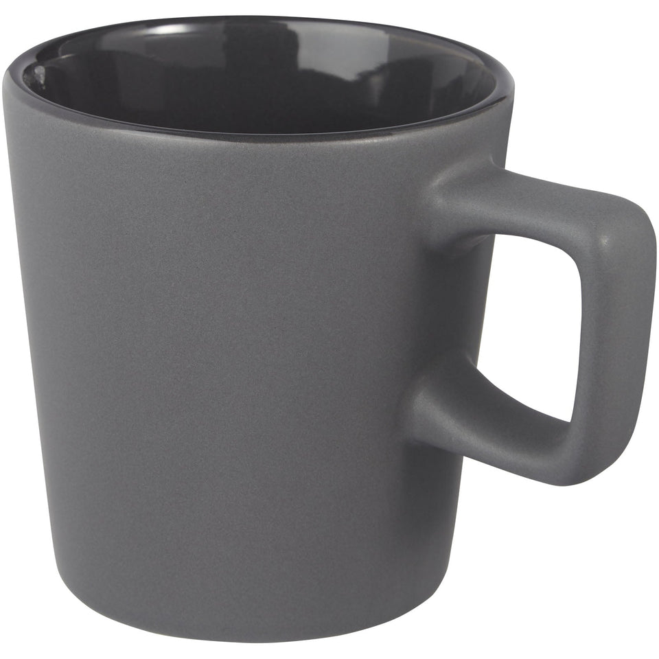 Tazza in ceramica Ross da 280 ml personalizzato con logo - Pubblienne