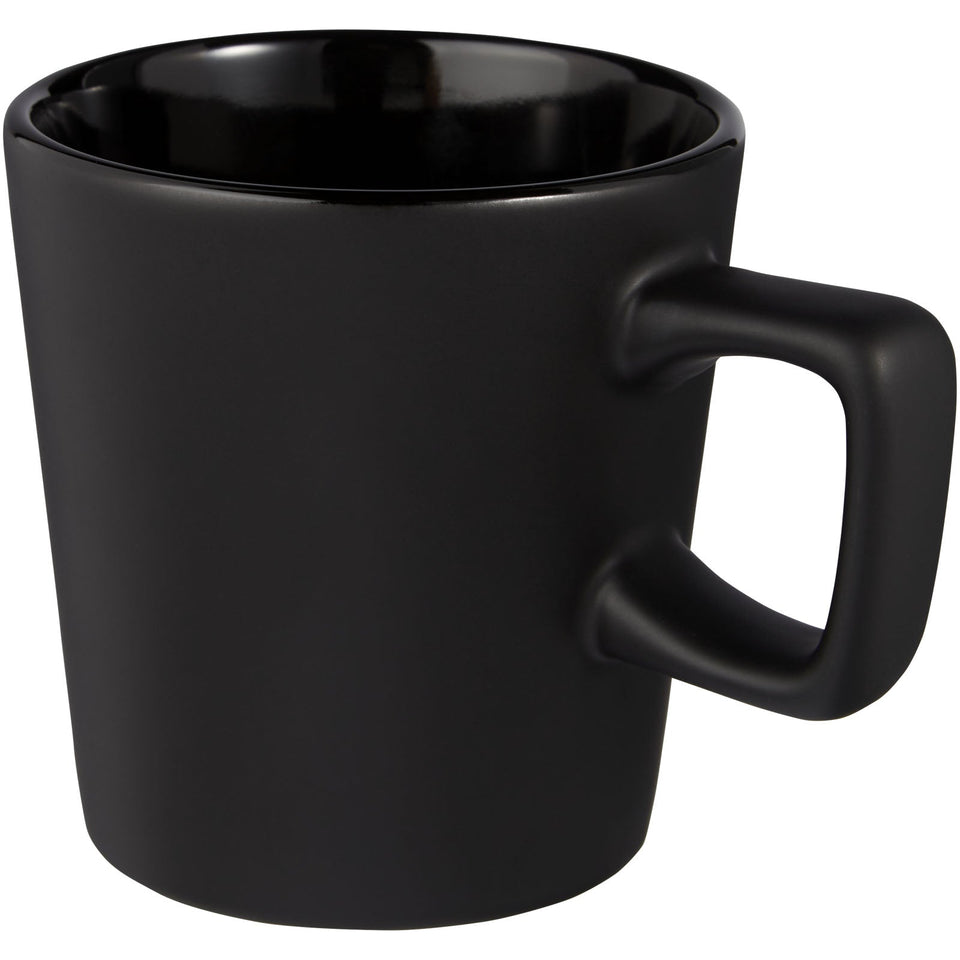 Tazza in ceramica Ross da 280 ml personalizzato con logo - Pubblienne