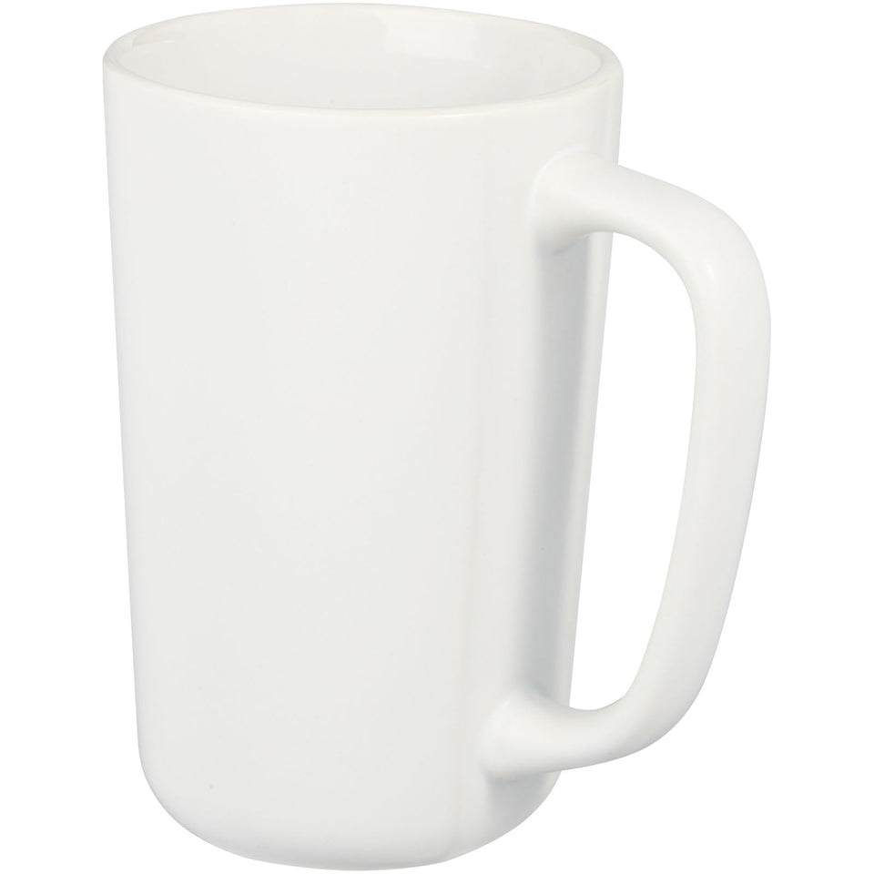 Tazza in ceramica Perk da 480 ml personalizzato con logo - Pubblienne