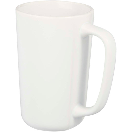 Tazza in ceramica Perk da 480 ml personalizzato con logo - Pubblienne