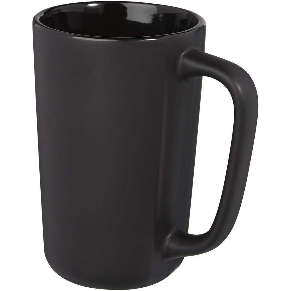 Tazza in ceramica Perk da 480 ml personalizzato con logo - Pubblienne
