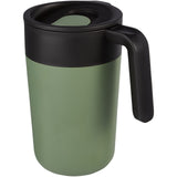 Tazza da 400 ml a doppia parete in materiale riciclato Nordia personalizzato con logo - Pubblienne