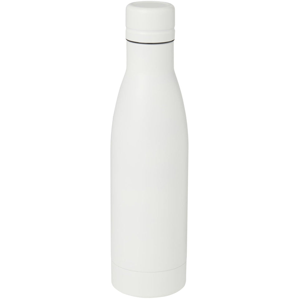 Borraccia termica con isolamento sottovuoto in rame e acciaio inossidabile riciclato certificato RCS da 500 ml Vasa personalizzato con logo - Pubblienne